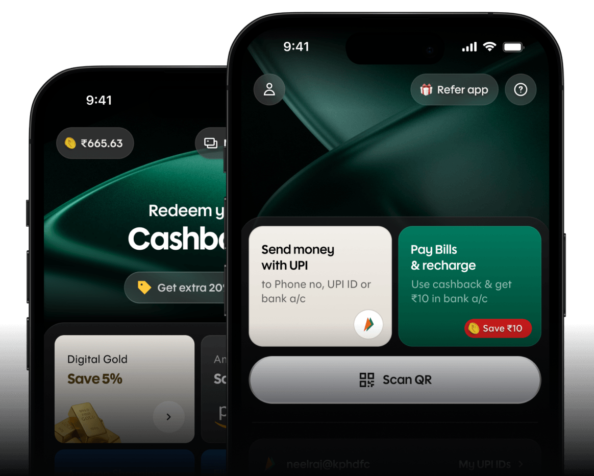 Cashback on app